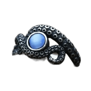 Bague Octopus Homme: Audace Océanique! 1 Bague Octopus Homme: Audace Océanique! - 56.6 Mm / Argent