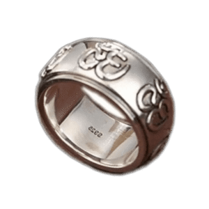 bague om mani padme hum en argent 925 53 2 mm roas400 253 1