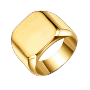 bague personnalisee en acier inoxydable avec gravure sur face carree or 49 3 mm roas200 775 1