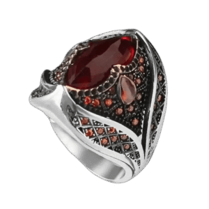bague pierre rouge islam bijou unique et durable 56 mm roas300 244 1
