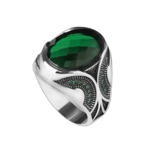 bague pierre verte semi precieuse charisme moderne 56 mm roas300 651 1