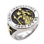 bague saint christophe qualite superieure et symbolisme fort or 54 4 mm roas200 448 1
