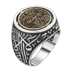 bague sceau de salomon bijou homme face ronde 54 4 mm roas400 937 1