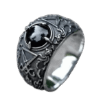 bague sceau de satan en acier inoxydable roas250 471 1