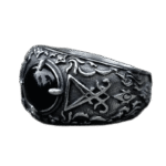 bague sceau de satan en acier inoxydable roas250 518 1