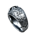 bague sceau de satan en acier inoxydable roas250 945 1