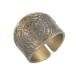 bague sceau des sept archanges symbole de protection et puissance 57 mm modele 7 185 1