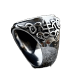 bague sigil baphomet en acier inoxydable design audacieux et mystique roas200 665 1