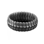 bague style ecaille de dragon en acier inoxydable roas250 886 1