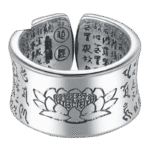bague sutra du lotus en argent 999 redimensionnable roas250 200 1