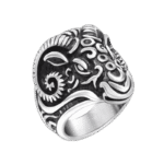 bague tete de belier en acier inoxydable 54 4 mm roas200 142 1