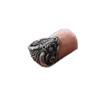 bague tete de belier en acier inoxydable 57 mm roas200 661 1