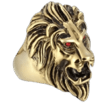 bague tete de lion aux yeux rouges affirmez votre leadership roas200 277 1