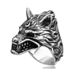 bague tete de loup garou en acier inoxydable 54 4 mm roas200 970 1