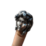 bague tete de medusa en acier inoxydable audace mythologique roas250 124 1