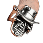 bague tete de mort chapeau en acier inoxydable pour votre cote rebelle roas250 130 1