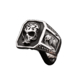 bague tete de mort en acier inoxydable roas200 644 1