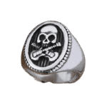 bague tete de mort guitare en acier inoxydable roas200 447 1