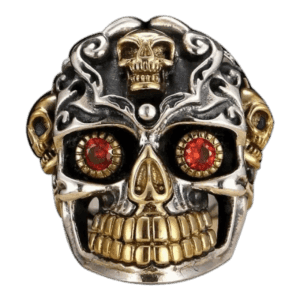 Bague Tête De Mort Maya: Le Choix Parfait Pour Hommes 3 Bague Tête De Mort Maya: Le Choix Parfait Pour Hommes - Redimensionnable