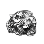 bague tete de tigre homme audace et durabilite en acier inoxydable 54 4 mm modele 4 254 1