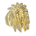 bague tete dindien doree symbole de courage et force roas250 545 1