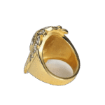 bague tete dindien doree symbole de courage et force roas250 582 1