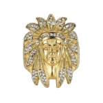 bague tete dindien doree symbole de courage et force roas250 703 1