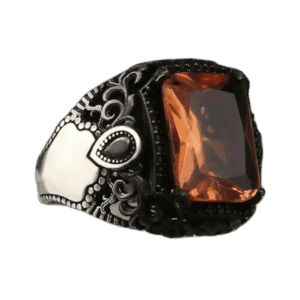 Bague Turque Zultanite: éclat Exotique En Argent 925 - 56 Mm