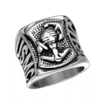 bague usmc en acier inoxydable symbole de courage et dhonneur modele 1 54 4 mm 202 1