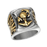 bague usmc en acier inoxydable symbole de courage et dhonneur modele 2 54 4 mm 105 1