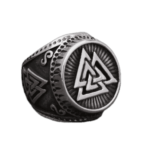 Bague Viking Valknut: Un Must-have Pour Les Passionnés! - 54.4mm