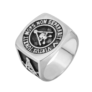 Bague Virtus Junxit Mors: Symbole éternel De Courage - 54.4 Mm