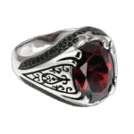 bague zircon rouge en argent ideale pour offrir roas300 410 1