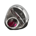 bague zircon rouge en argent ideale pour offrir roas300 990 1