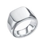 chevaliere basic en acier inoxydable affirmez votre style 57 mm argent roas200 563 1