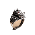 chevaliere dragon tete bijoux steampunk rock punk roas300 238 1