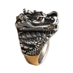 chevaliere dragon tete bijoux steampunk rock punk roas300 398 1