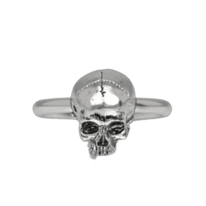 chevaliere femme argent massif tete pour un style rock 47 mm roas500 102 1