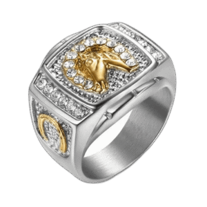 chevaliere fer a cheval gitan une allure audacieuse 54 mm argent roas200 309 1