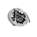 chevaliere franc macon en argent rhodie de qualite roas400 923 1