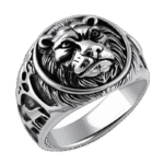 chevaliere homme argent massif la force du lion 54 4 mm roas300 861 1