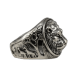 chevaliere homme argent massif la force du lion roas300 589 1