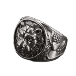 chevaliere homme argent massif la force du lion roas300 927 1