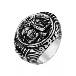 chevaliere homme gravure anubis affirmez votre style avec ce bijou unique de qualite 149 1