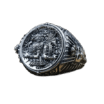 chevaliere homme gravure anubis affirmez votre style avec ce bijou unique de qualite 627 1