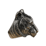 chevaliere homme tete de tigre en argent massif roas400 740 1