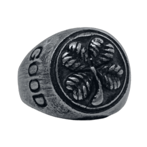 chevaliere homme trefle elegance et chance devoilees argent 51 8 mm roas200 406 1