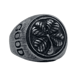 Chevalière Homme Trèfle: élégance Et Chance Dévoilées 3 Chevalière Homme Trèfle: élégance Et Chance Dévoilées - Argent / 51.8 Mm