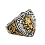 chevaliere lion rasta affirmez votre puissance et force monarchique 54 4 mm argent 163 1