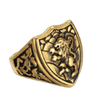 chevaliere lion rasta affirmez votre puissance et force monarchique 54 4 mm or roas250 324 1